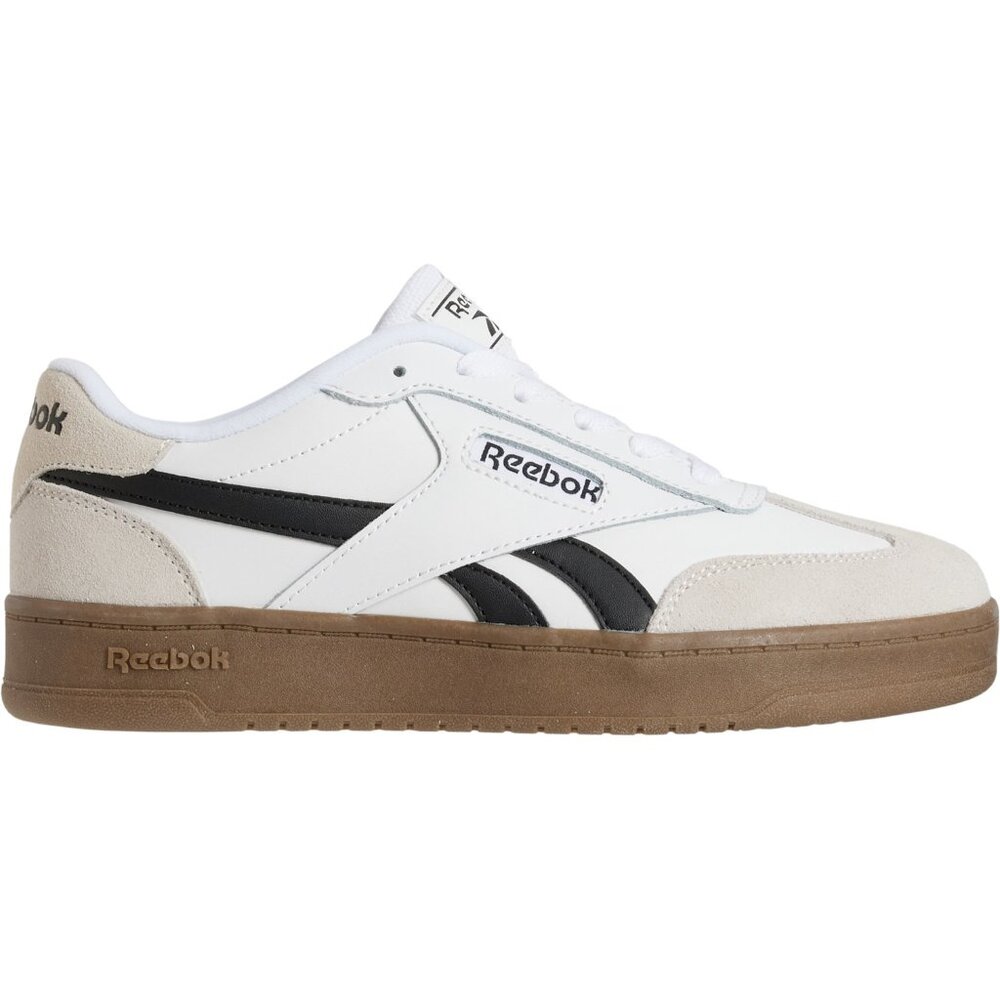 REEBOK Forte Lounger Double-Up Sneakers 3T2269 White/Sand/Black NEW in box